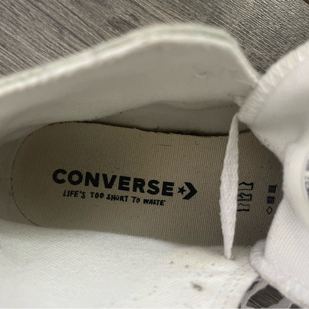 Converse Women High-Top Sneakers - Light Green - Picture 6 of 6